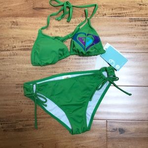 Roxy 2 piece swimsuit